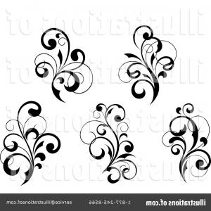 300x300 Free Vector Flourishes And Swirls Best Of Flourish Swirl Ornate