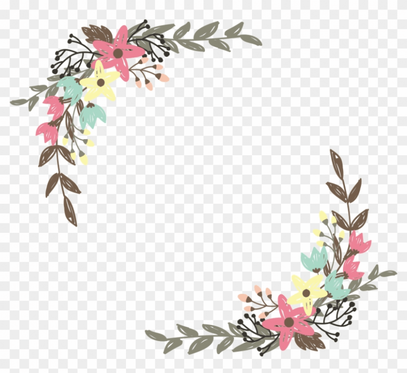 Free Vector Flower Border at Vectorified.com | Collection of Free