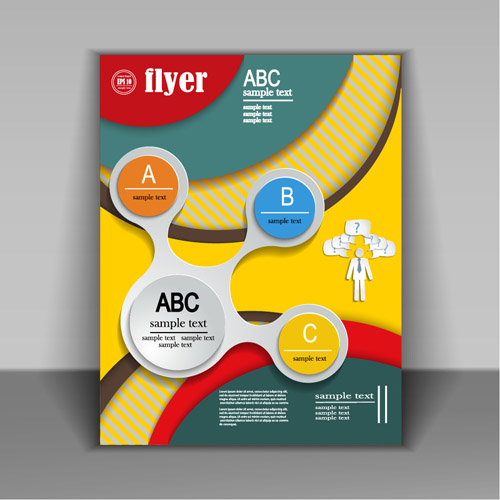 500x500 Fashion Cover Brochure With Flyer Design Vector Free Download