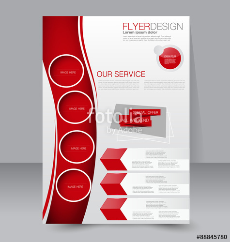 475x500 Flyer Template Business Brochure Editable Poster For Design