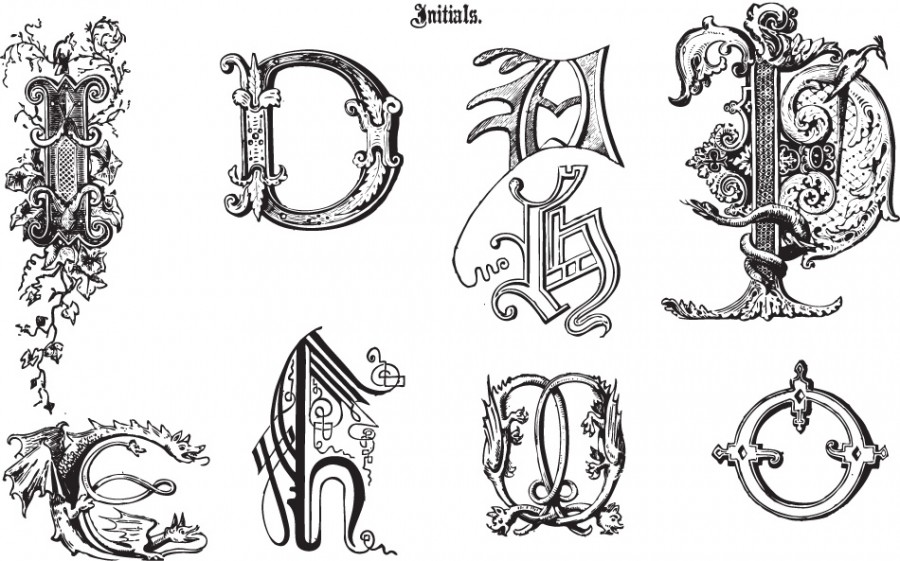 900x561 Free Vector Fonts Images