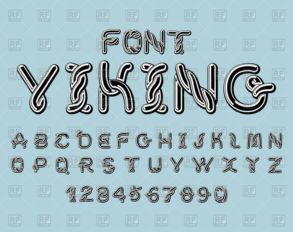 1200x951 Viking Font Vector Image Of Fonts Type Maryvalery