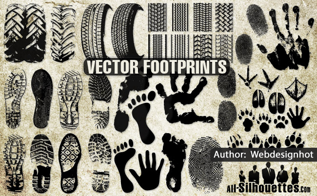 Free Vector Footprints