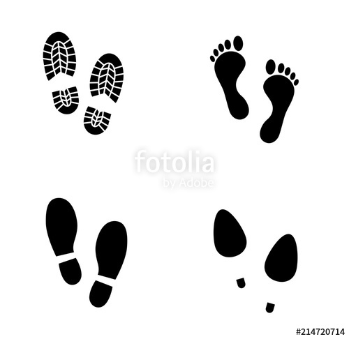 Free Vector Footprints at Vectorified.com | Collection of Free Vector ...