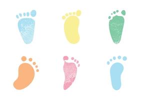 286x200 Footprints Free Vector Art