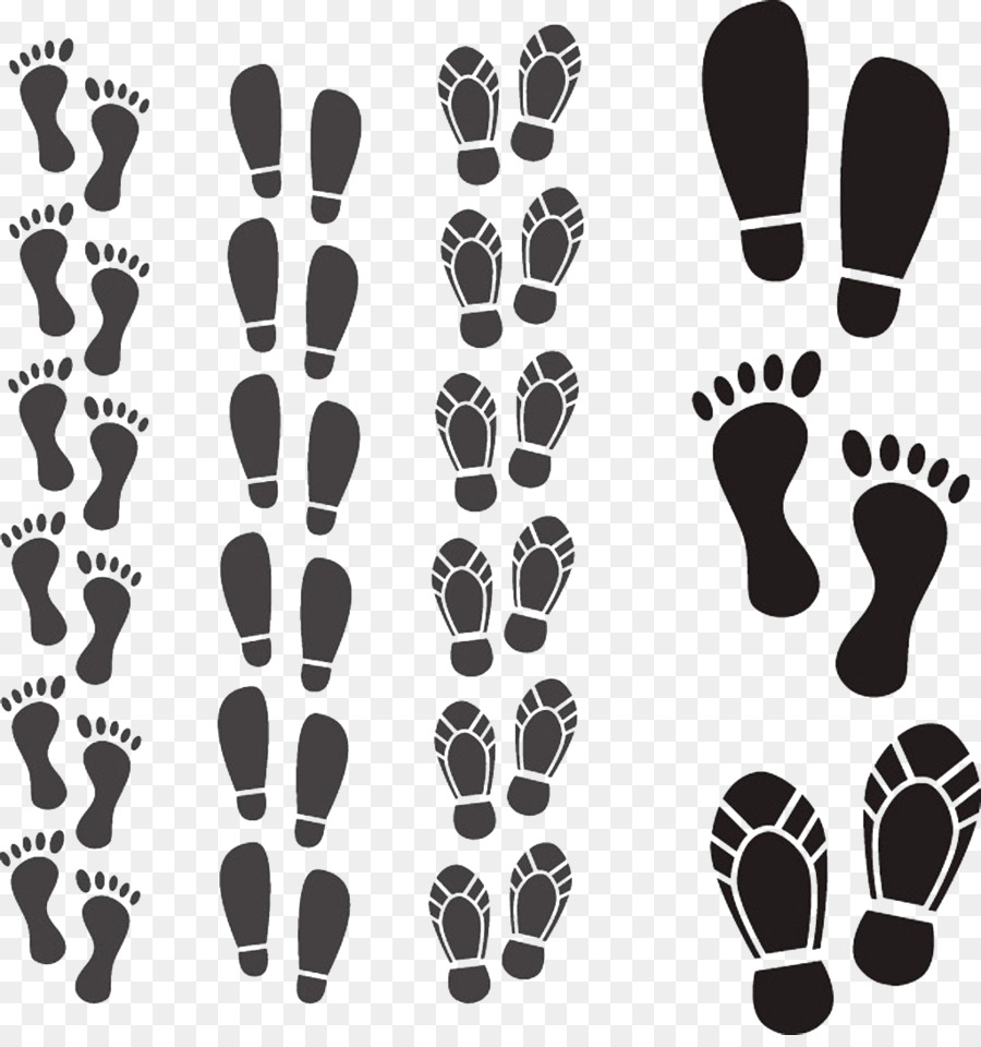 900x960 Download Free Png Footprint Shoe Royalty Free Illustration Black