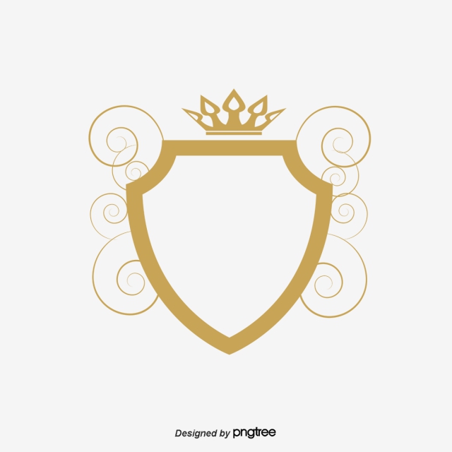 640x640 Shaped Yellow Crown Frame Picture, Crown Clipart, Frame Clipart