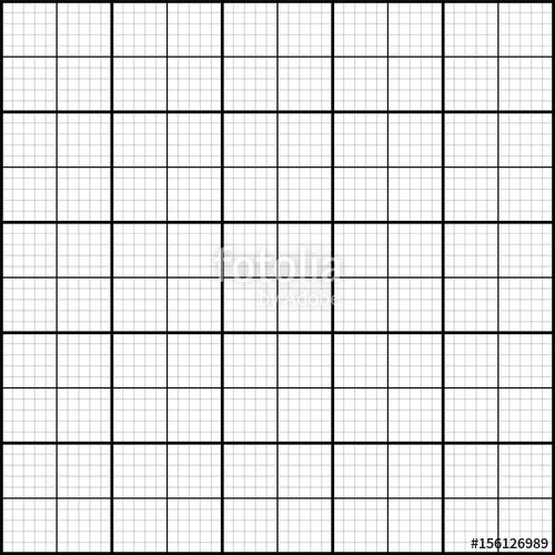 500x500 Graph Paper Coordinate Paper Grid Paper Squared Paper Stock