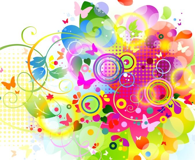 676x558 Free Abstract Design Vector Graphic Background Files, Vectors