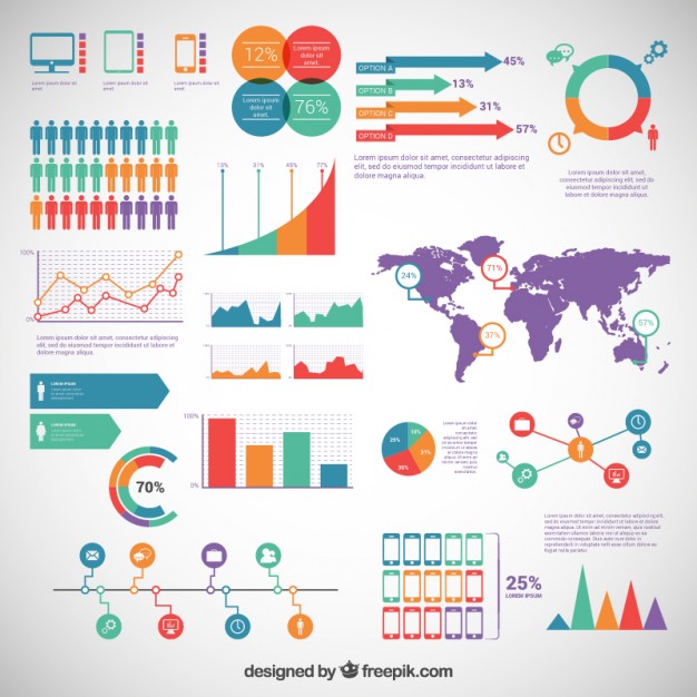 626x626 Infographic Elements Pack Vector Free Download