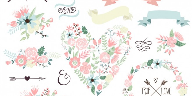 660x330 Wedding Flowers Vector Images