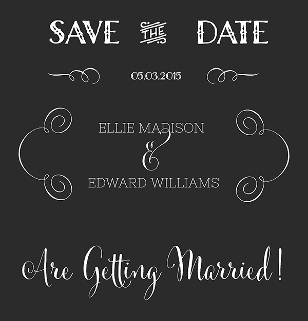 Free Vector Art For Commercial Use, Save The Date Calligraphy 600x627 Free Vector Art For Commercial Use, Save The Date Calligraphy