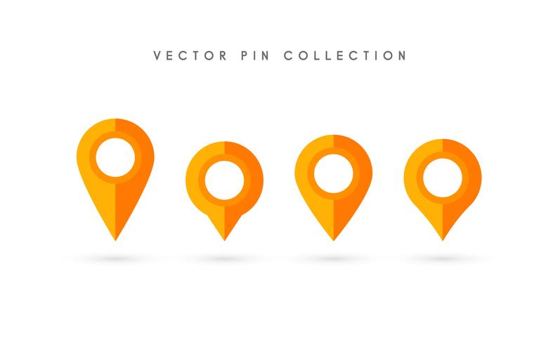 794x490 Location Pin Map Pin Flat Icon Vector Design