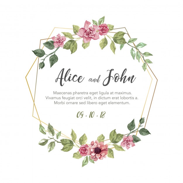 Wedding Floral Vectors, Photos And Free Download 626x626 Wedding Floral Vectors, Photos And Free Download