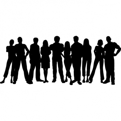 Vector Group Of People Standing Clip Art Free Vectors Ui Download 425x425 Vector Group Of People Standing Clip Art Free Vectors Ui Download