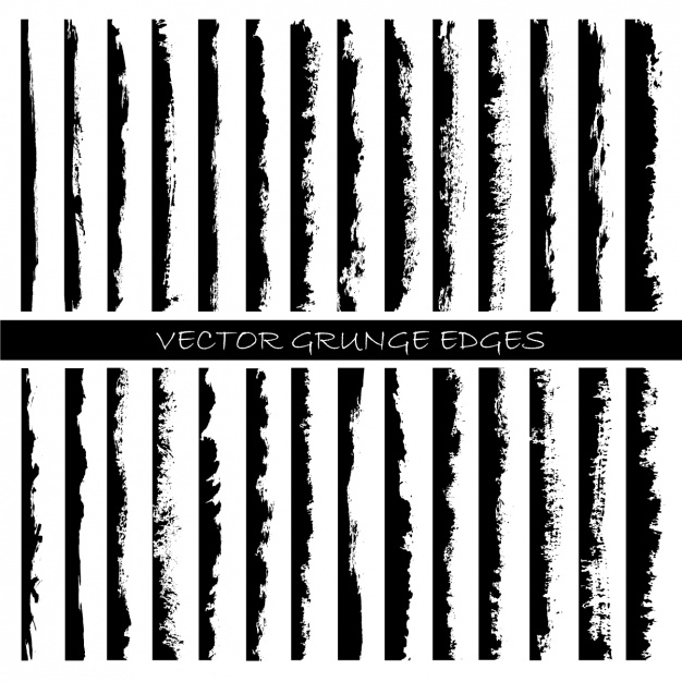 626x626 Grunge Edges Collection Vector Free Download