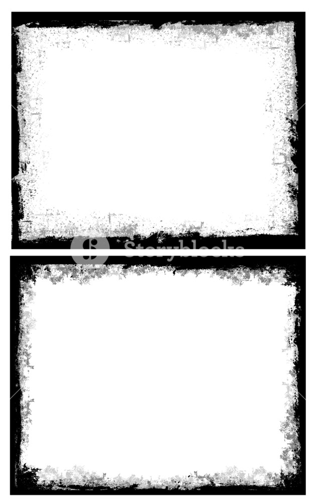 627x1000 Vector Grunge Border Royalty Free Stock Image