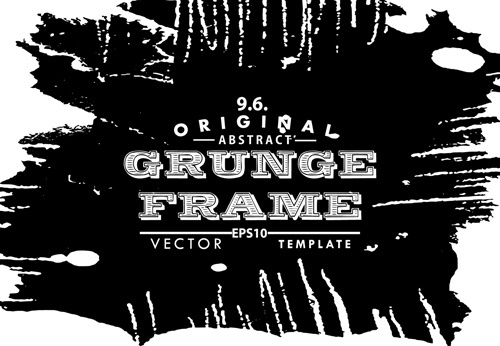 500x346 Vector Grunge Frame Free Vector Download