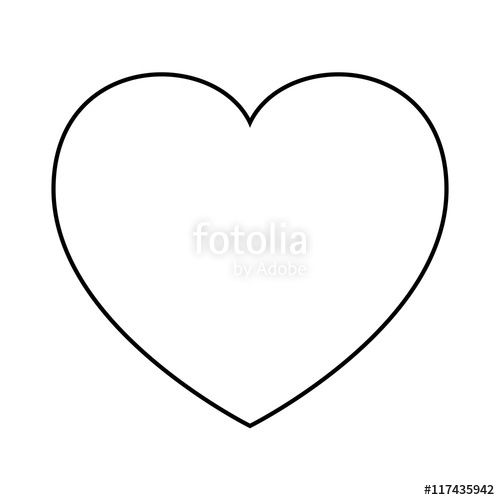 500x500 Huge Collection Of 'heart Silhouette Vector' Download More Than