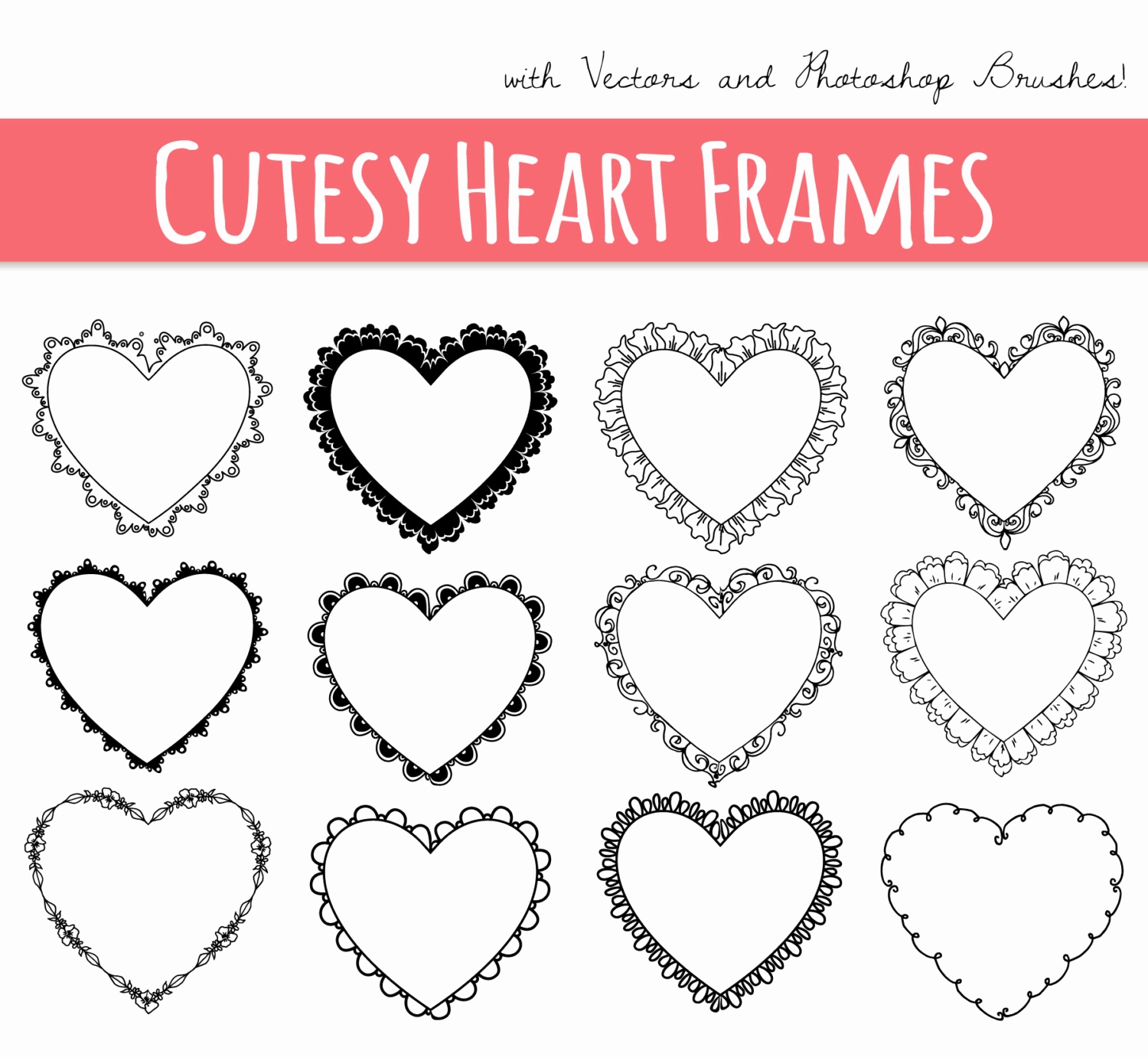 1500x1381 Free Vector Heart Outline Elegant Decoration Clipart Heart Outline