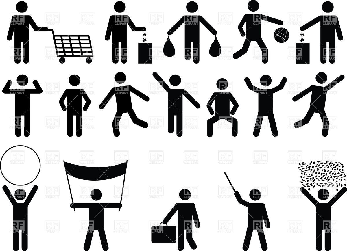 1200x869 Human Pictograms