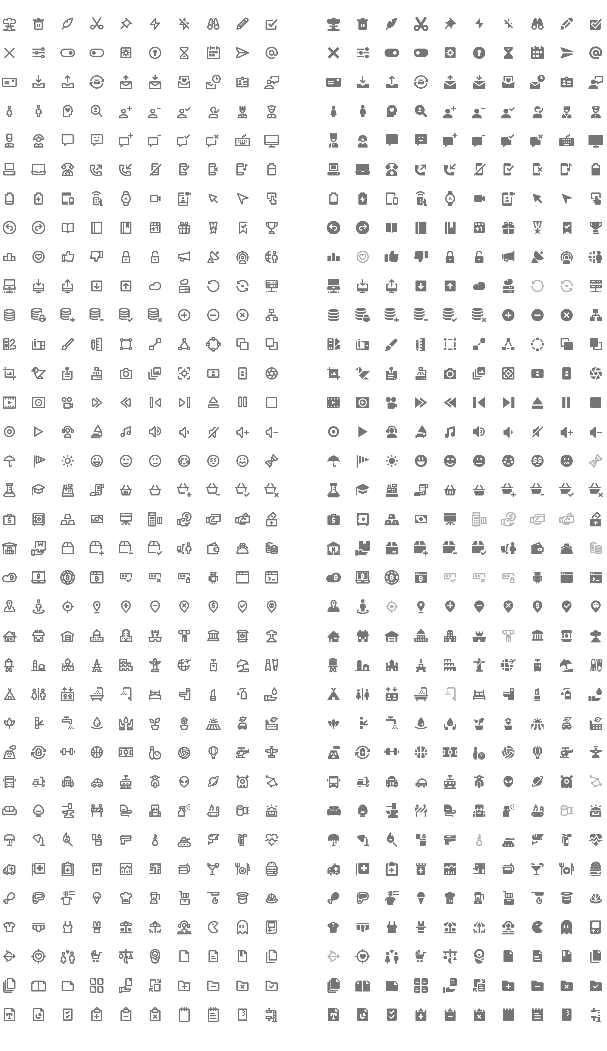 2000x3462 Free Vector Icons Google Material Design Icons Style