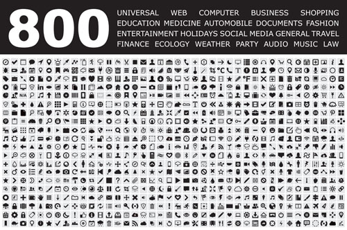 500x332 Small Fine Web Media Icons Set Free Download