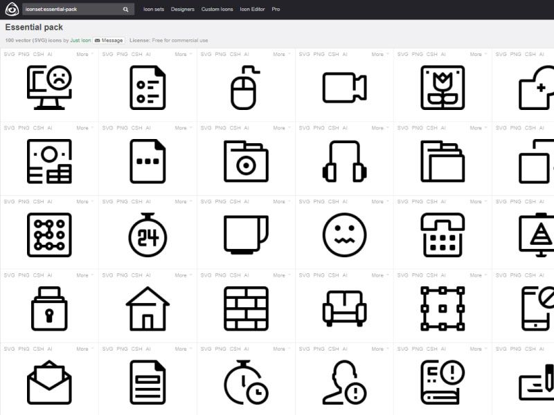 800x600 Free Essential Icon Icons Toolbar Icons, Icon Design, Free