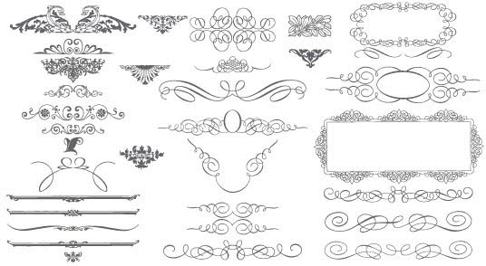 536x294 Free Vector Ornaments Free Vector In Adobe Illustrator
