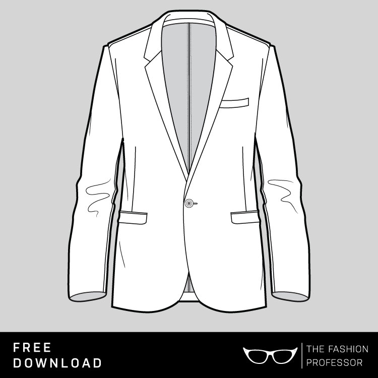 750x750 Free Vector Download The Blazer The Fashion Professor
