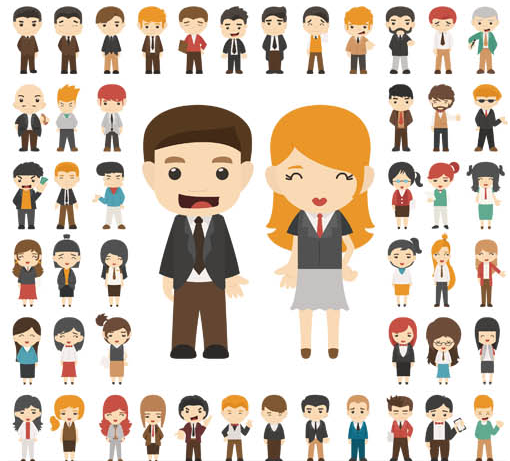 510x461 Flat People Free Vector Free Download