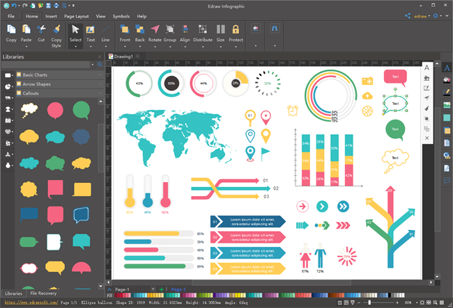 Free Vector Infographics