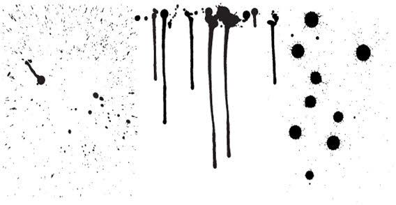 568x294 Ink Splatter Free Vector Free Vector Grunge Splatters Vector