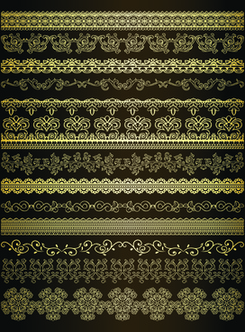 272x368 Lace Border Free Vector Download