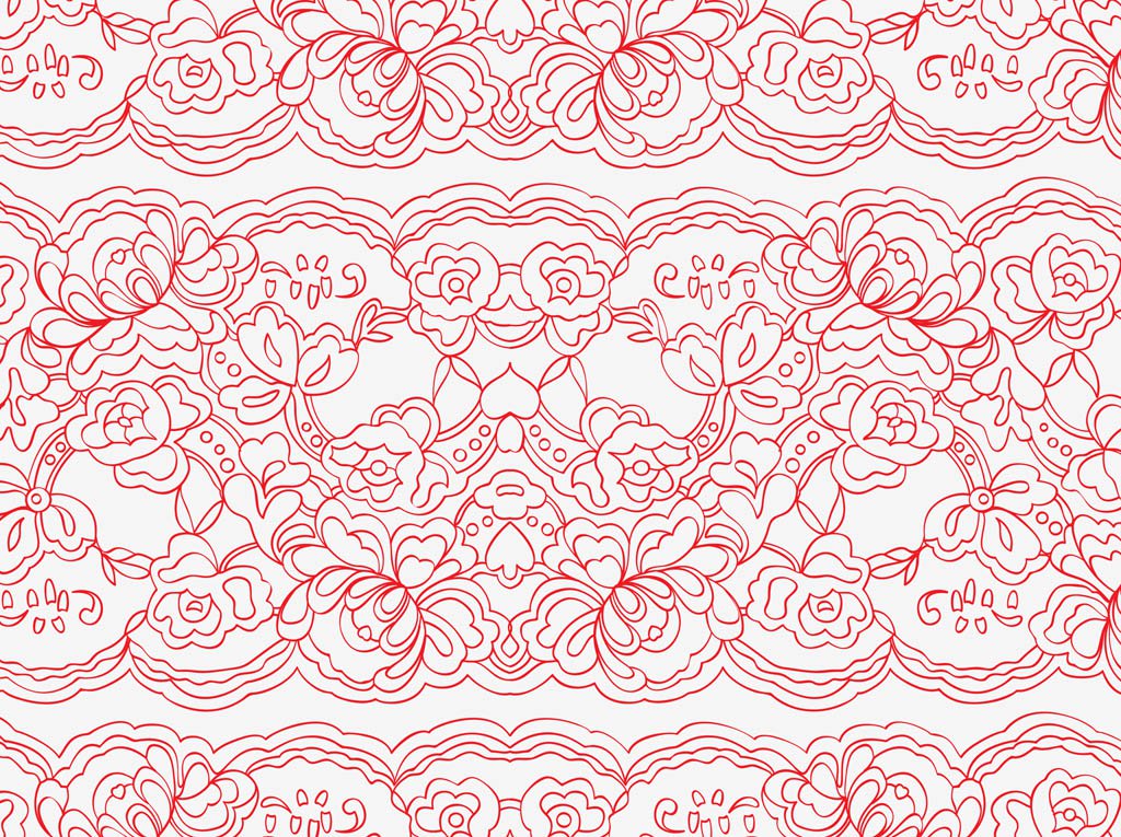 1024x765 Vector Lace Pattern Vector Art Graphics