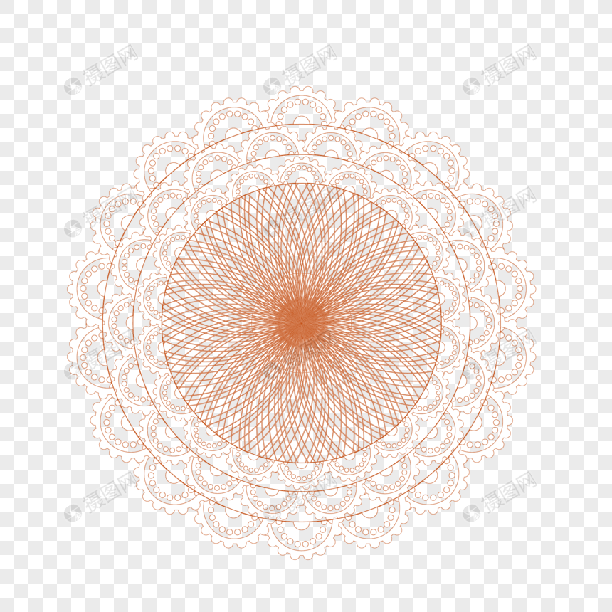 860x860 Vector Lace Pattern Lace Round Frame Png Image Picture Free