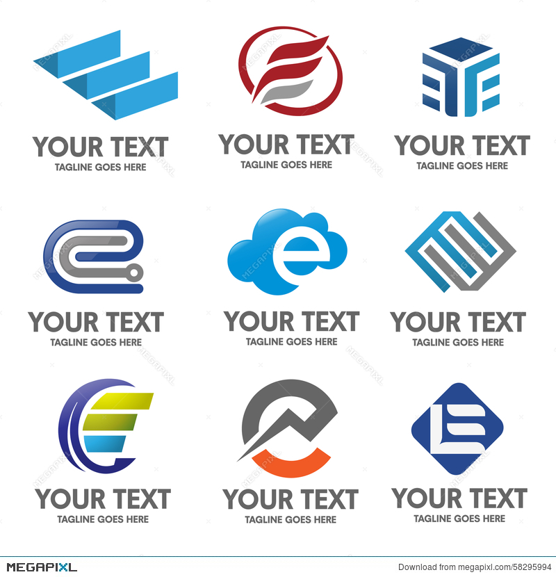 800x830 Letter E Logo Vector Illustration