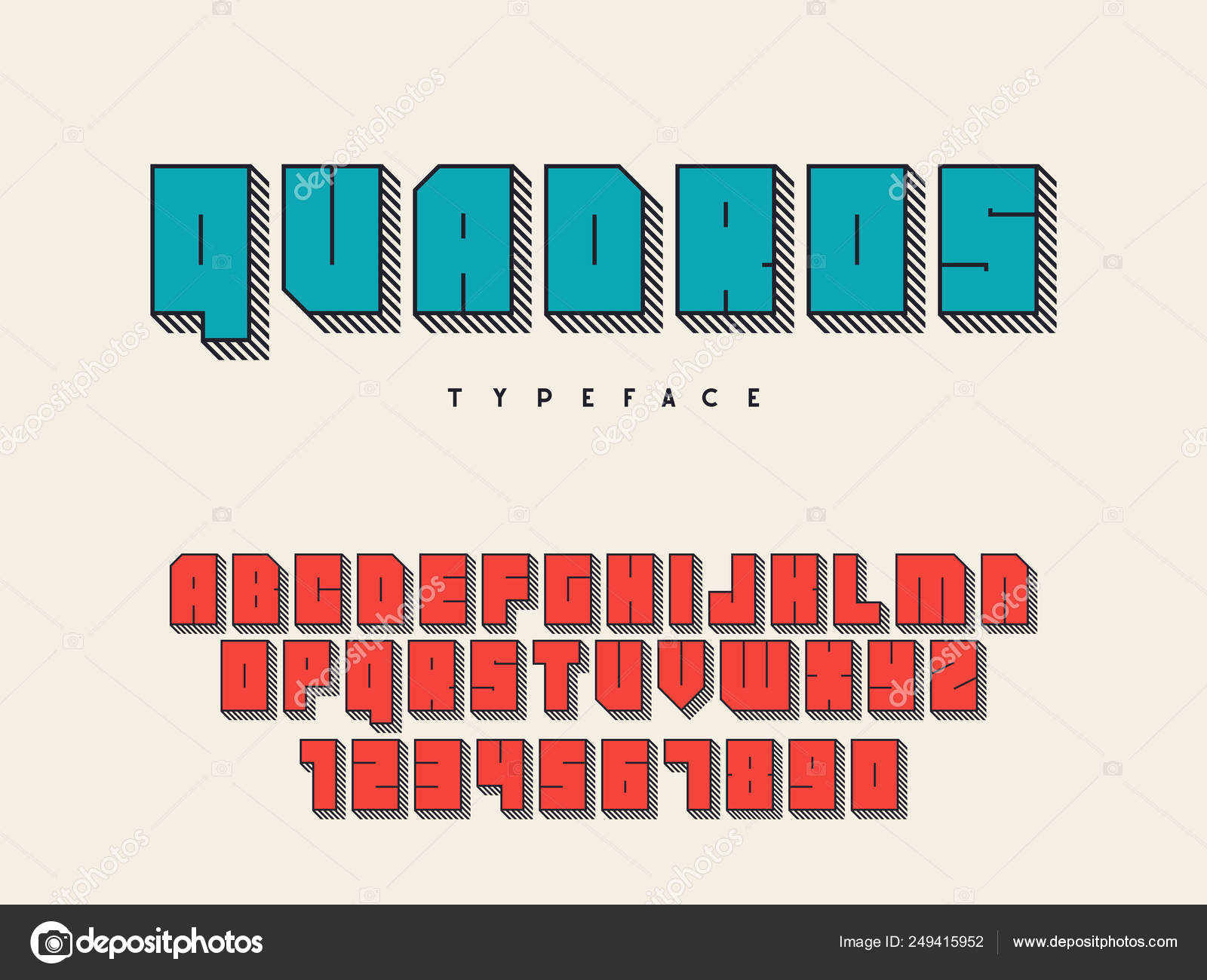 1600x1300 Block Letter Numbers Letters And Printable Font Free Vector