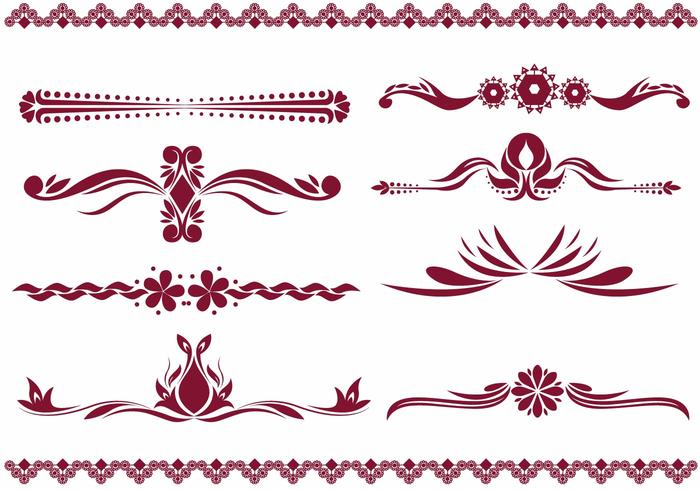 Fancy Line Vectors 700x490 Fancy Line Vectors