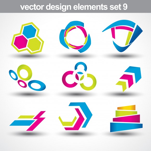 626x626 Design Elements Set Vector Free Download