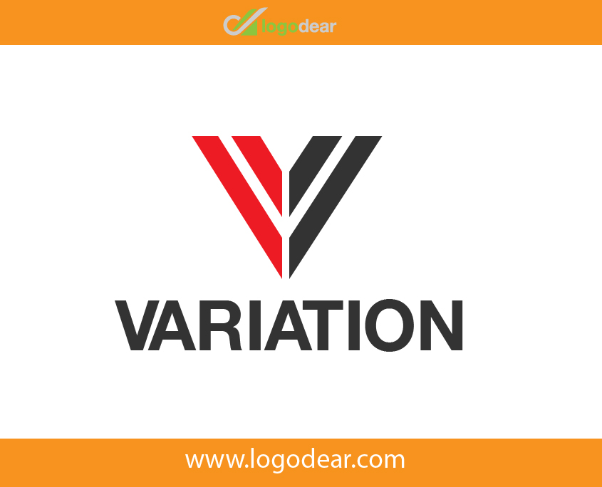 845x684 Variation Adobe Illustrator Vector Logo Design V Letter Symbol