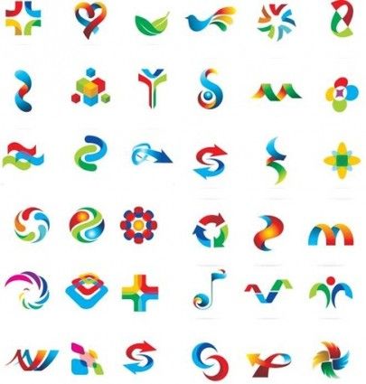 405x425 Logo Design Template Vector Elements Vector Misc