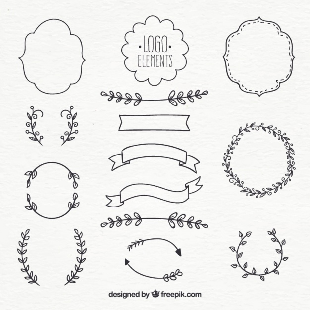 626x626 Logo Element Collection Vector Free Download