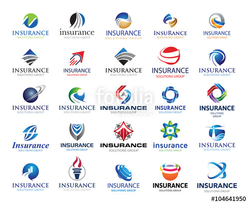 500x410 Global Insurance Business Solution Group Logo Elements Stock