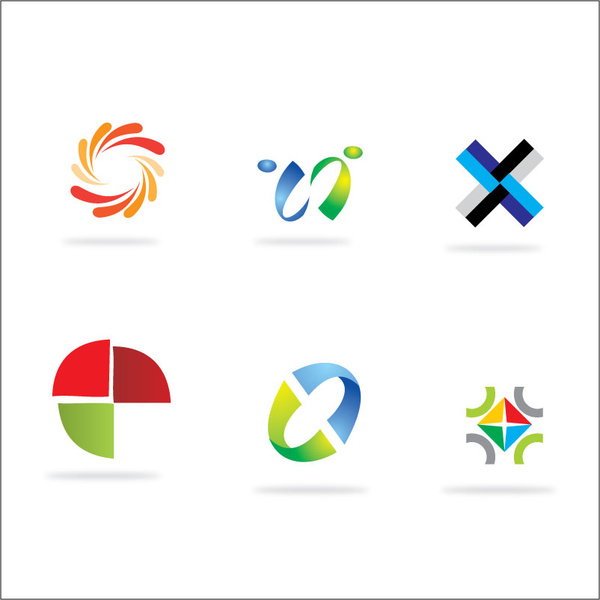 600x600 Vector Business Logo Elements Free Vector In Adobe Illustrator