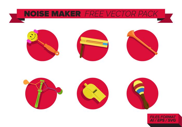 Noise Maker Free Vector Pack 700x490 Noise Maker Free Vector Pack