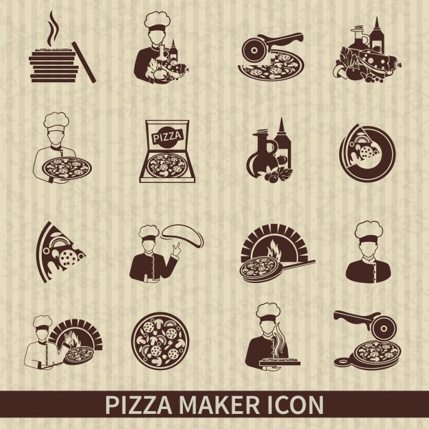 Pizza Maker Icons Vector Free Download 626x626 Pizza Maker Icons Vector Free Download