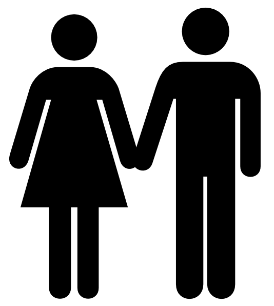 534x596 Man And Woman Icon Clip Art