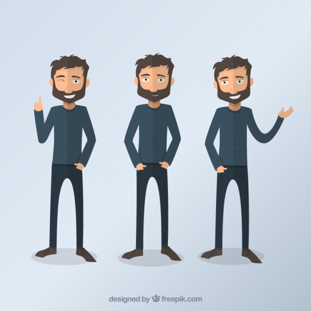 626x626 Man Illustrations Vector Free Download