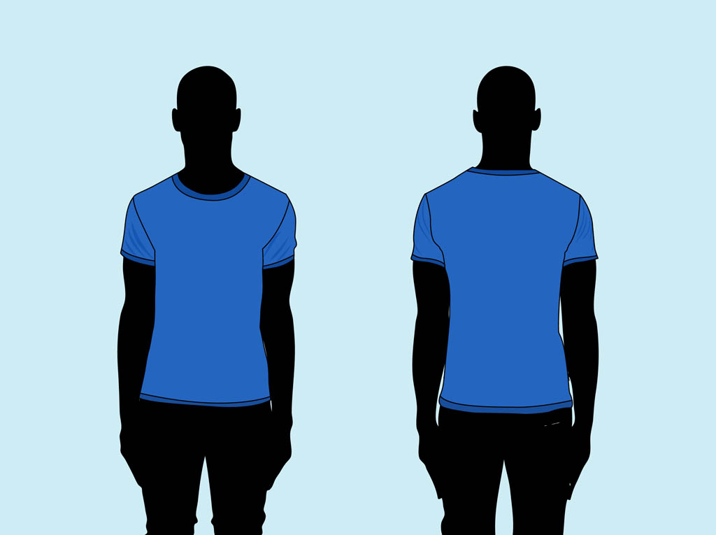 1024x765 Men's T Shirt Vector Vector Art Graphics